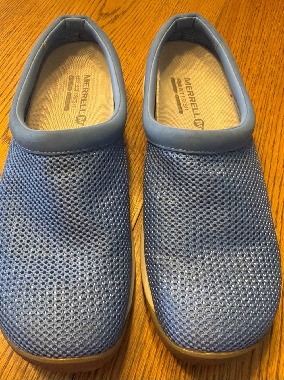 Merrell Women’s Select Fresh Lightweight Slip-On Mesh Shoe — Blue